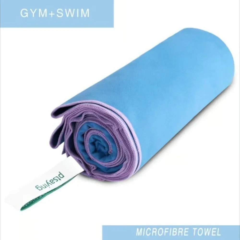 Microfiber Yoga Beach Towel, 2 Packs Large XL